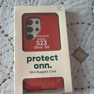 On Running Red Protective Case for Samsung Galaxy S23 Ultra 5G